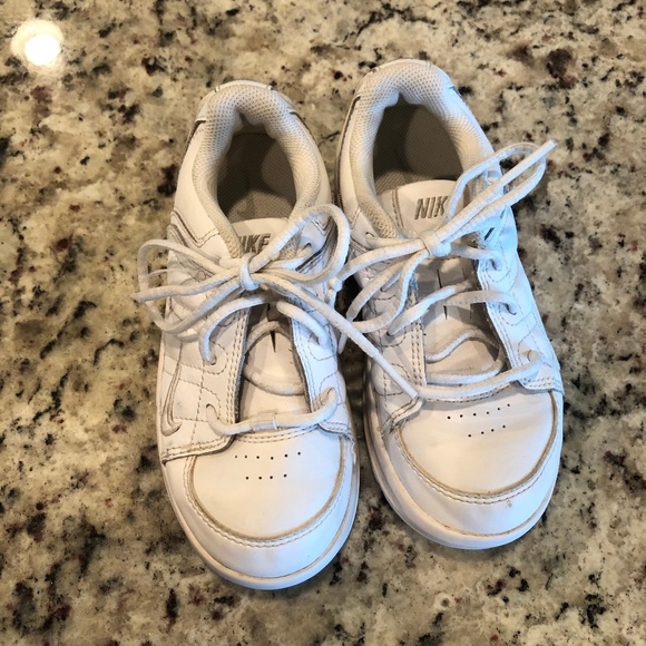Nike Other - Nike All White Toddler Sneakers Size 10 Unisex